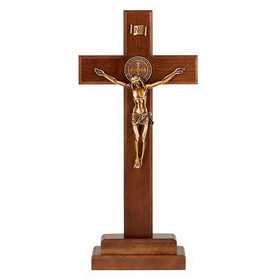 Christian Brands Christian Brands St. Benedict Standing Crucifix