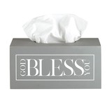 Gifts of Faith Gifts of Faith Rectangle Tissue Box Cover - with White Text