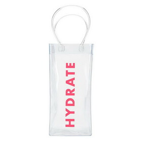 Sippin' Pretty G5145 Clear Wine Bag - Hydrate