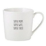 Christian Brands G5246 Café Mug - Super Mom. Super Wife. Super Tired.