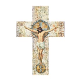 Gerffert G5378 12" Wd Crss- St Ben Crucifix