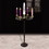 Sudbury G5380 Black Steel Brass Advent Wreath