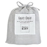 Stephan Baby Face to Face Swaddle Blanket
