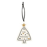 Stephan Baby G5478 Baby's 1st Christmas Ornament - Tree Black