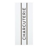 Christian Brands G5696 Charcuterie List Pad - White