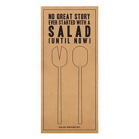 Christian Brands G5758 Cardboard Book Set - Salad Serving Set