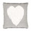 Santa Barbara Design Studio G5772 Face to Face Euro Pillow - Heart