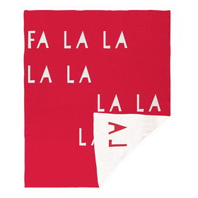 Christian Brands G5855 Face to Face Throw - Fa La La La
