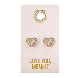 Christian Brands G5945 Stud Love Wedding - Love You, Mean It