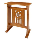 Robert Smith G6338 Florentine Collection Credence Table - Medium Oak