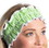 Bella il Fiore HB-SG Seersucker Spa Headband - Lime