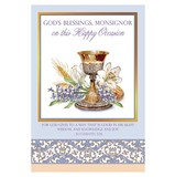 Alfred Mainzer Alfred Mainzer God's Blessings Monsignor On This Happy Occasion Card