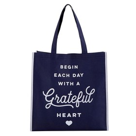 Gifts of Faith J0007 Tote - Begin Each Day with a Grateful