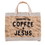Faithworks J0037 Mini Market Tote - Coffee & Jesus
