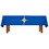 RJ Toomey J0134BLU Altar Frontal and Trinity Cross Overlay Cloth - Blue - Set of 2