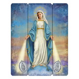 Gerffert J0153 Our Lady of The Miraculous Medal Pallet Sign