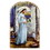 Avalon Gallery J0168 Mary Mother of God Arched Tile Plaque with Wire Stand