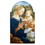 Gerffert J0589 Lippi Virgin In Adoration Arched Plaque