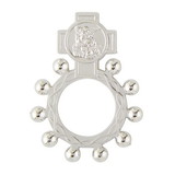 Creed J0696 Saint Michael Rosary Ring