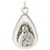 Creed J0702 Mother of Pearl Charm Our Lady of Guadalupe
