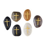 Gifts of Faith J0781 Gold Cross Stone