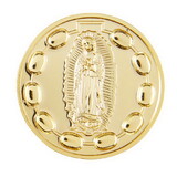 Creed J0882 Our Lady of Guadalupe Rosary Pocket Coin