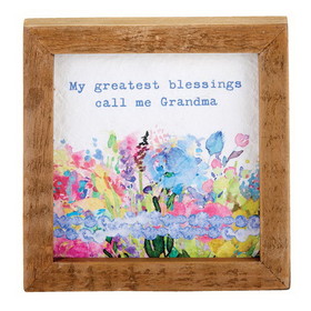 Heartfelt J1325 Framed Tabletop-Call me Grandma