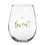 Drinkware J1376 Stemless Wine Glass - Loved