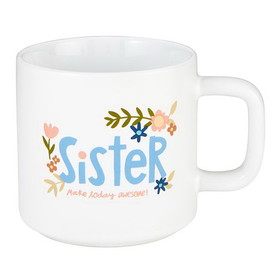 Heartfelt J1437 Stackable Mug - Sister