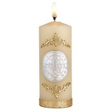Will & Baumer J1577 St Benedict Devotional Candle