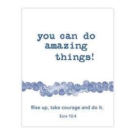 Christian Brands J1637 Square Magnet - You Can Do Amazing Things