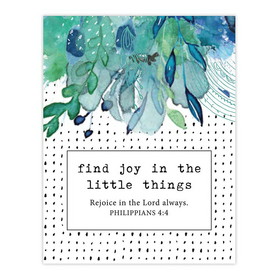 Christian Brands J1638 Square Magnet - Find Joy in the Little Things