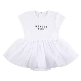 Stephan Baby J1716 Face To Face Snapshirt Dress - Wonder Girl