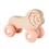 Stephan Baby J1772 Silicone Wood Toy - Lion