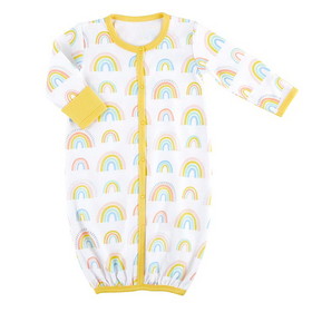 Stephan Baby J1788 Newborn Gown - Rainbow