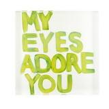 Christian Brands J2322 Christian Brands Lucite Block - My Eyes Adore You