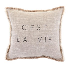 Christian Brands J2460 Square Pillow - C'est La Vie