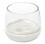 Santa Barbara Design Studio J2529 Small White Marble and Glass Bowl