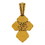 Creed J2598 Saint Michael Fluer Cross Pendant