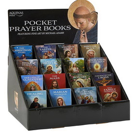 Aquinas Press J5400 Pocket Prayer Books Display