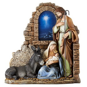 Christian Brands J5521 11.5'' Bethlehem Star Nativity Statue