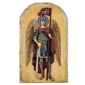 Avalon Gallery Avalon Gallery St Michael Arch Tile Plaque