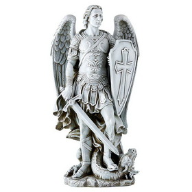 Avalon Gallery J5569 12-1/4"H Saint Michael Statue