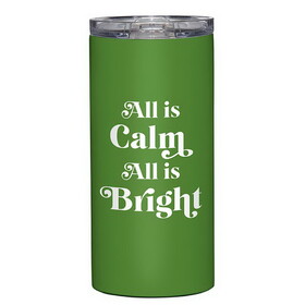 Faithworks J5779 Stainless Steel Tumbler - All is Calm All is Bright