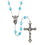 Creed J5934 Tears Of Mary Rosary With Aqua Beads