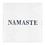 Santa Barbara Design Studio J6256 Face to Face Lucite Block - Namaste