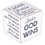 Haven J6397 Quote Cube - God Wins