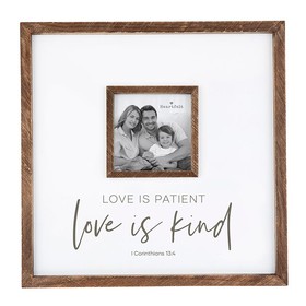 Heritage J6404 Photo Frame - Love is Patient