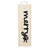 Santa Barbara Design Studio J6932 Wood Wine Box - Merry Together