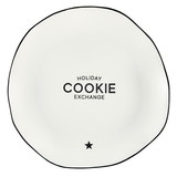 Santa Barbara Design Studio J6934 Ceramic Plate - Cookie Exchange